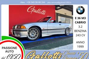 Bmw E36 M3 Cabrio 3.2 243cv