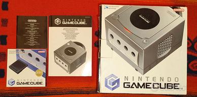 Nintendo Gamecube argento con picoloader