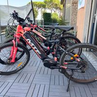 E bike mountain bike mono ammortizzata