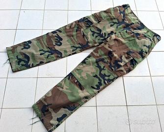 Pantaloni vintage U.S. Army woodland tg. Medium