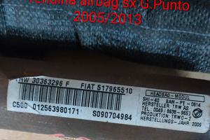 tendine airbag Fiat G.punto 2005/2013