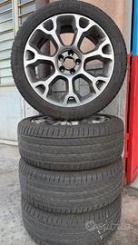 Cerchi lega e gomme Fiat 500 L 17"