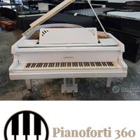 Pianoforte codino Lauberger Bianco trasporto incl.