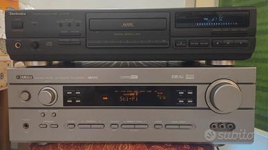 sintoamplificatore  Yamaha +  lettore cd Tecnics