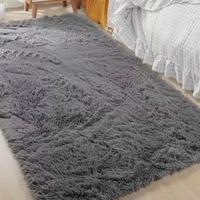 Tappeti shaggy grigio scuro