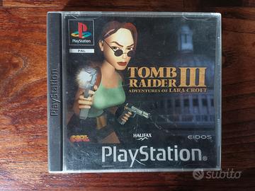 PS1 PLAYSTATION 1 TOMB RAIDER 3 III PAL italiano