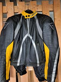 giacca in pelle Dainese T-age