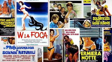 Rarissimi materiali sulla commedia sexy italiana