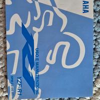 libretto uso e manutenzione Yamaha