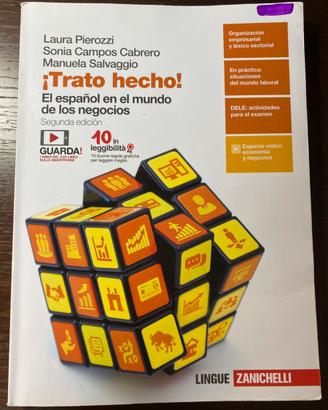 Libro di spagnolo indirizzo rim