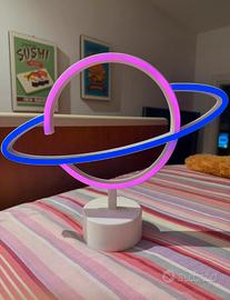 Lampada Led forma di pianeta