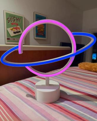 Lampada Led forma di pianeta