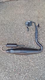 Marmitta cata. Completa ape 50 piaggio NUOVA2025