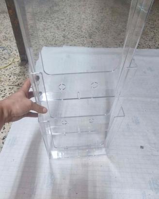 Espositore  in plexiglas  A4 3 tasche