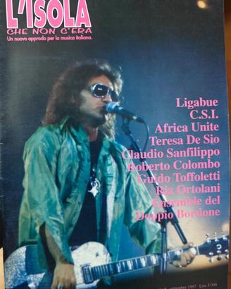 Ligabue copertina L'isola che non c'era 1997