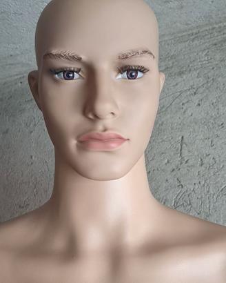 Manichino uomo Tectake con testa