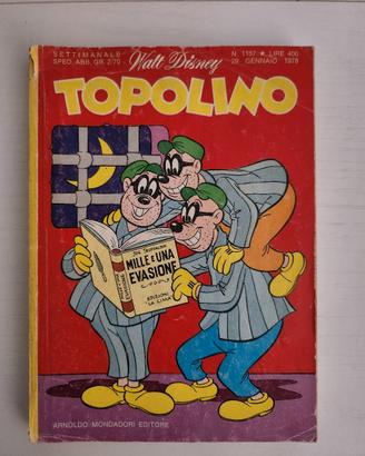 Rivista Topolino n°1157