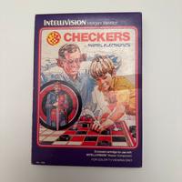 Checkers Mattel Intellevision