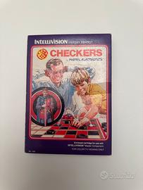 Checkers Mattel Intellevision