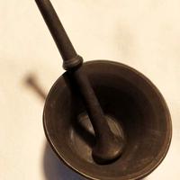 VECCHIO MORTAIO IN BRONZO