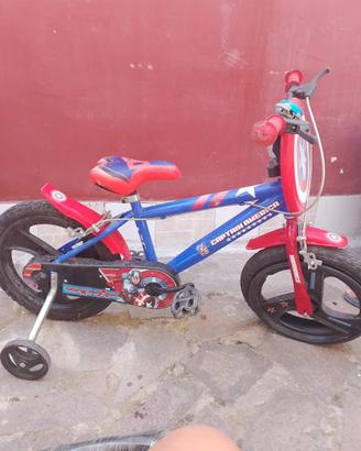 Bicicletta per bambini Capitan America 16”