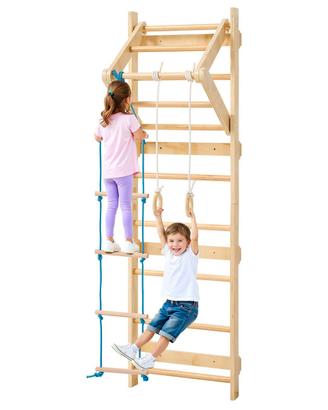 Palestra da Parete con Scala Svedese a 8 Livelli