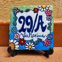 Piastrella Personalizzata 10 x 10 Casa Numero Via