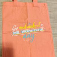 Shopping bag Mr. Wonderful rosa salmone