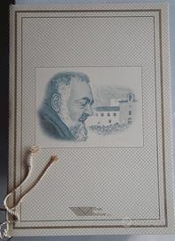 Folder filatelico "Beatificazione Padre Pio"