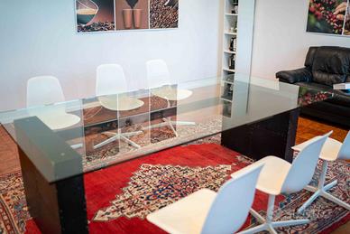 Tavolo cristallo design