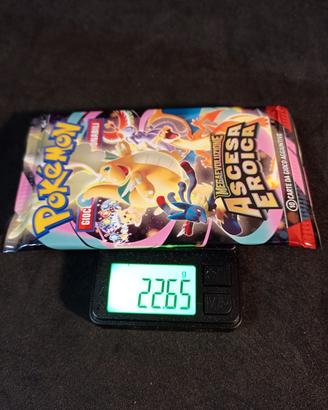 🎁Bustina pokémon molto pesante Ascea Eroica🎁