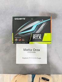 Gigabyte Nvidia GeForce RTX 360 Ti Eagle OC 8 GB