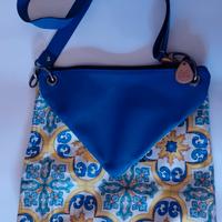 Borsa tracolla doble face stile "Positano"