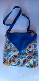 Borsa tracolla doble face stile "Positano"