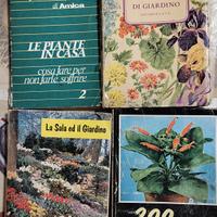 libri vintage piante