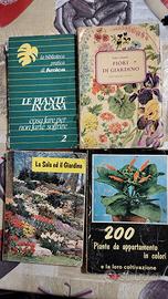 libri vintage piante