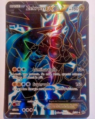 Lotto Pokèmon Card GCC Zekrom EX 97/99 - 2012 - LP
