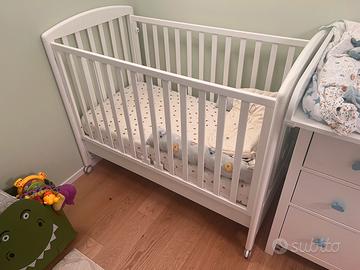 Culla Lovely Foppapedretti + materasso + lenzuola