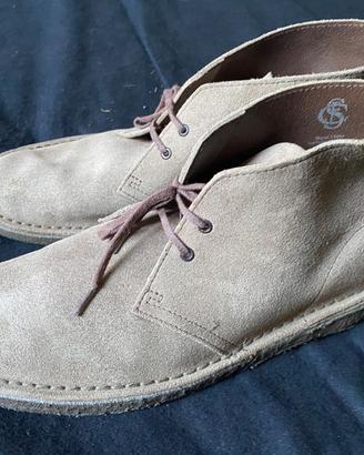 Scarpe scamosciate tipo Clarks vintage