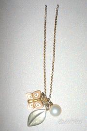 Collana Thun gold leaf