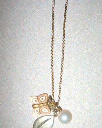 Collana Thun gold leaf