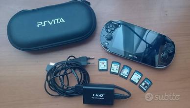 Playstation VITA + 5 giochi+custodia+caricatore