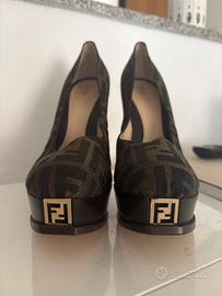 Scarpe tacco 12 fendi