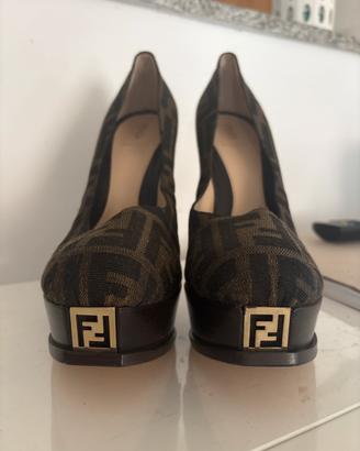 Scarpe tacco 12 fendi