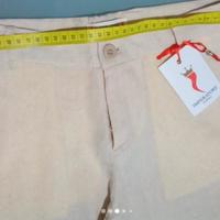 Pantalone di lino per ragazzo 12/13 anni cm 158