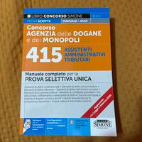 Concorso agenzia delle dogane e dei monopoli