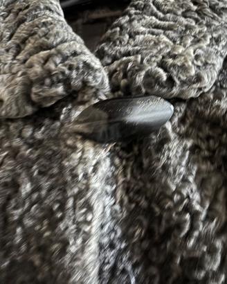 cappotto in astrakan