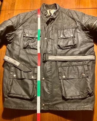 Giacca moto vintage inglese wax cotton