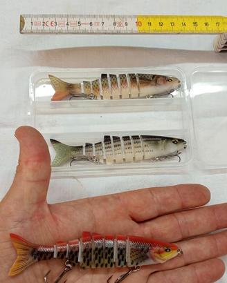 Esche artificiali pesca spinning o traina