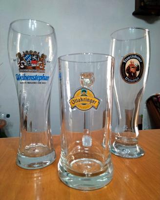 3 boccali da l. 0,50 da birra per collezionisti!